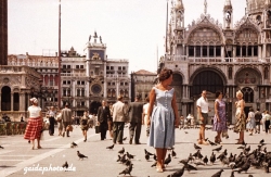 Venedig 1957 Markusplatz