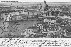 Venedig 1908 Blick vom Campanile