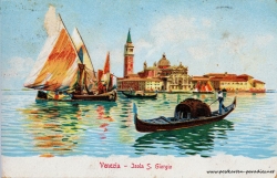 Venedig 1908 Insel San Giorgio