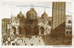 Venedig 1902 Markusplatz