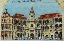 Kaiserzeit Österreich Ansichtskarte Schloss Hellbrunn