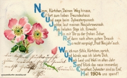 alte Neujahrskarten