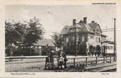 Ansichtskarte Köln-Rodenkirchen: Bahnhof ca. 1910