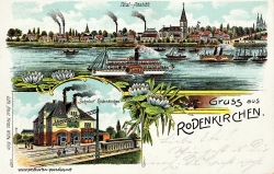 Ansichtskarte Köln-Rodenkirchen: 1914