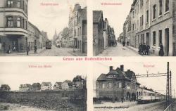 Ansichtskarte Köln-Rodenkirchen: Ortsansichten 1915