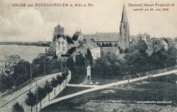 Ansichtskarte Köln-Rodenkirchen: Ortseingang 1906