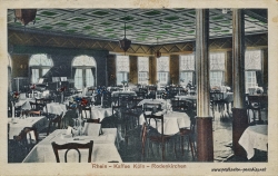 Ansichtskarte Köln-Rodenkirchen: Cafe Rheinterassen 1929