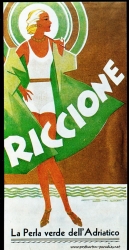 Alte Postkarten von Riccione