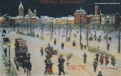 Weihnachtskarte Köln