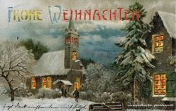 Weihnachten Haus 1910