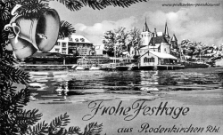 Weihnachtskarte Köln Rodenkirchen