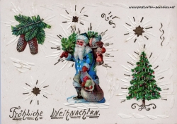 Weihnachtsmann, Christbaum